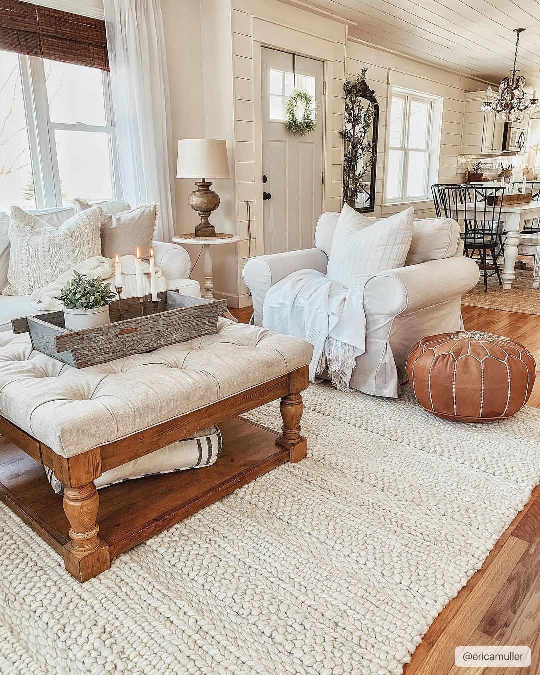 Hanlontown Premium Hand Woven Wool Area Rug - Image 2