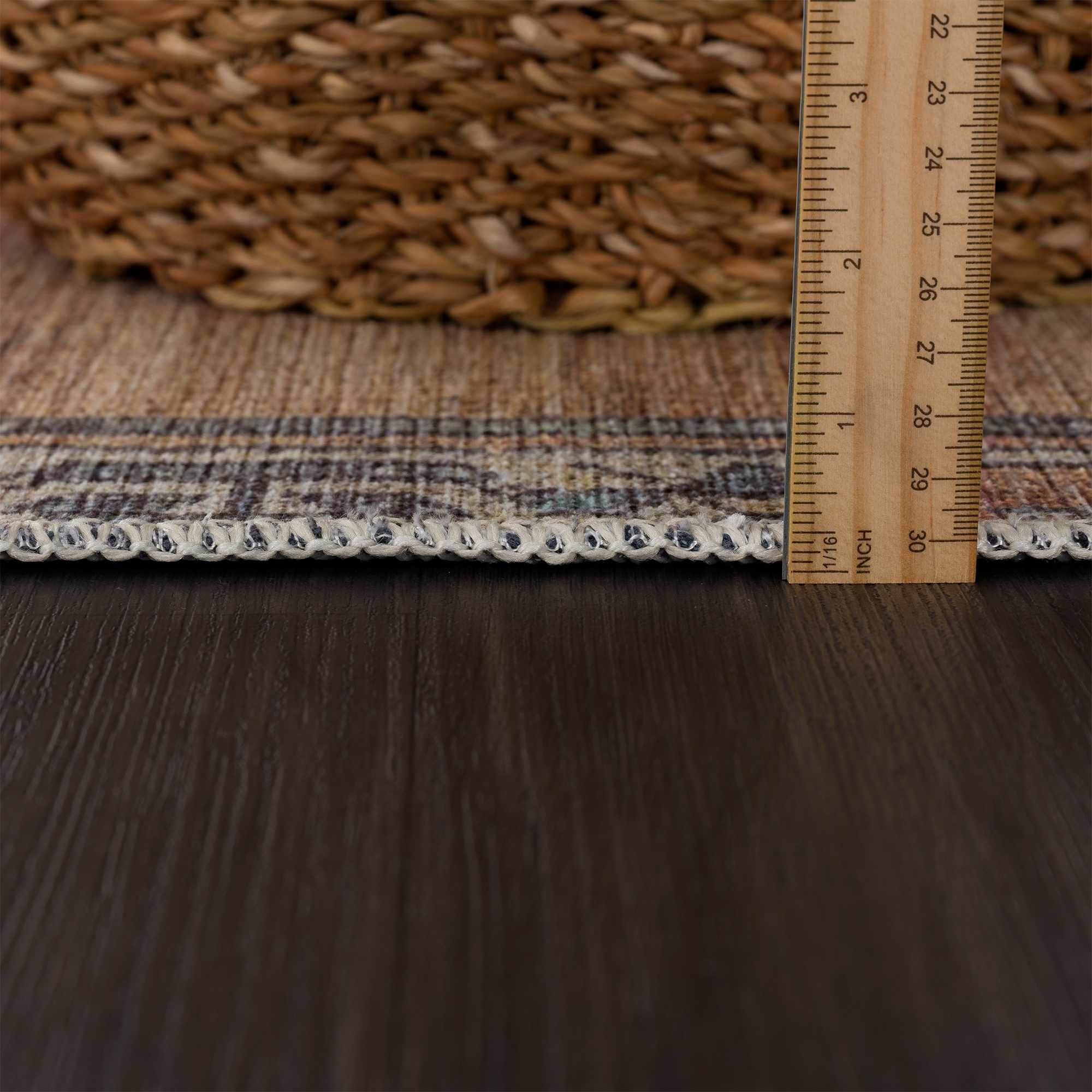 Medinah Washable Runner Rug - Image 6