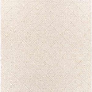 Syosset Beige Trellis Wool&Viscose Area Rug