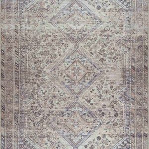 Barny Tan Washable Area Rug