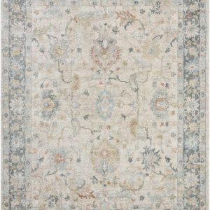 Ahmaud Beige & Light Gray Thick Luxe Area Rug