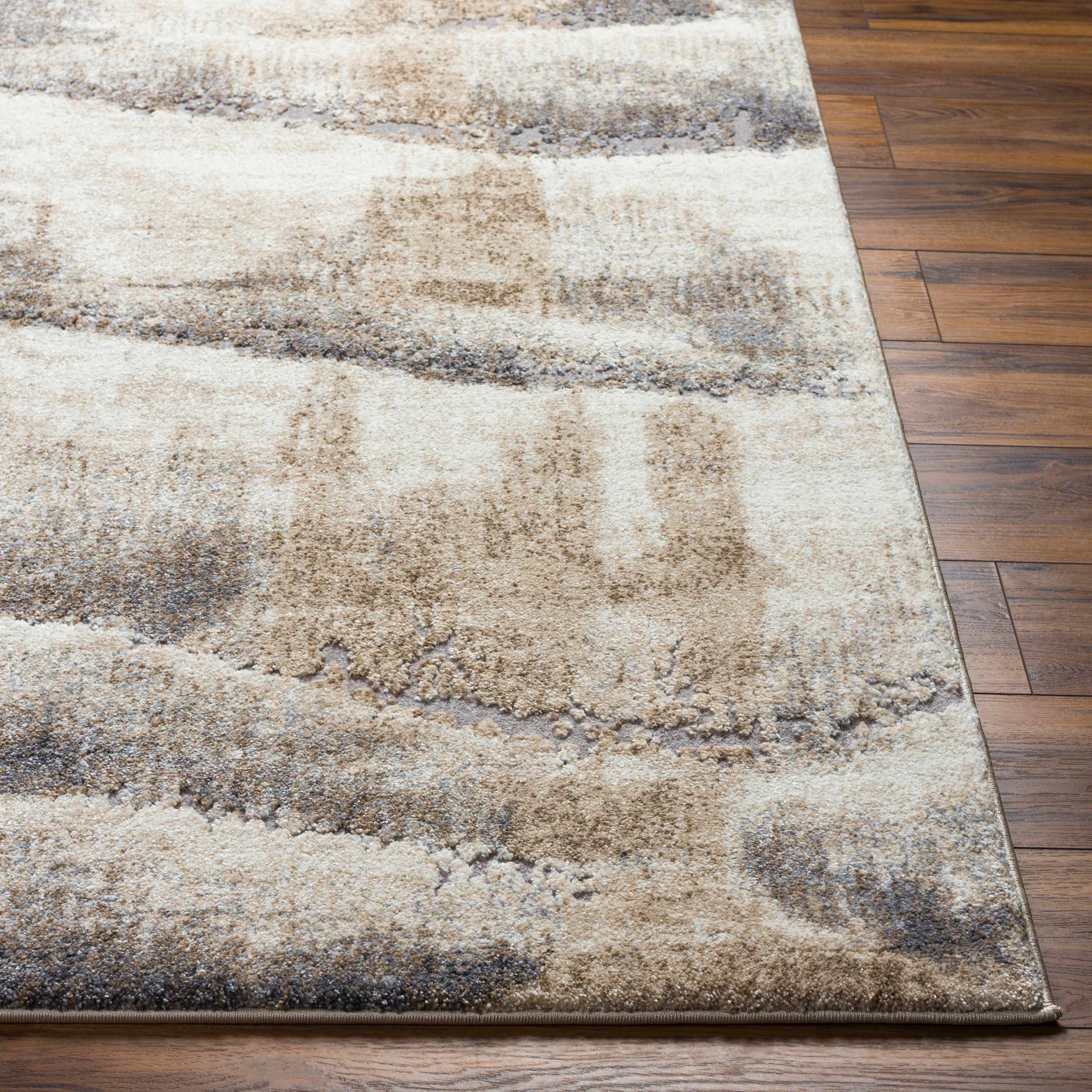 Banji Abstract Waves Area Rug - Image 3