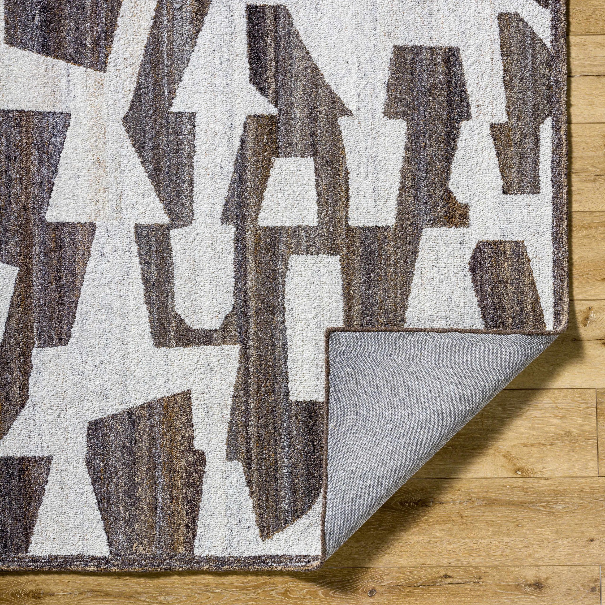 Brendy Taupe Area Rug - Image 5