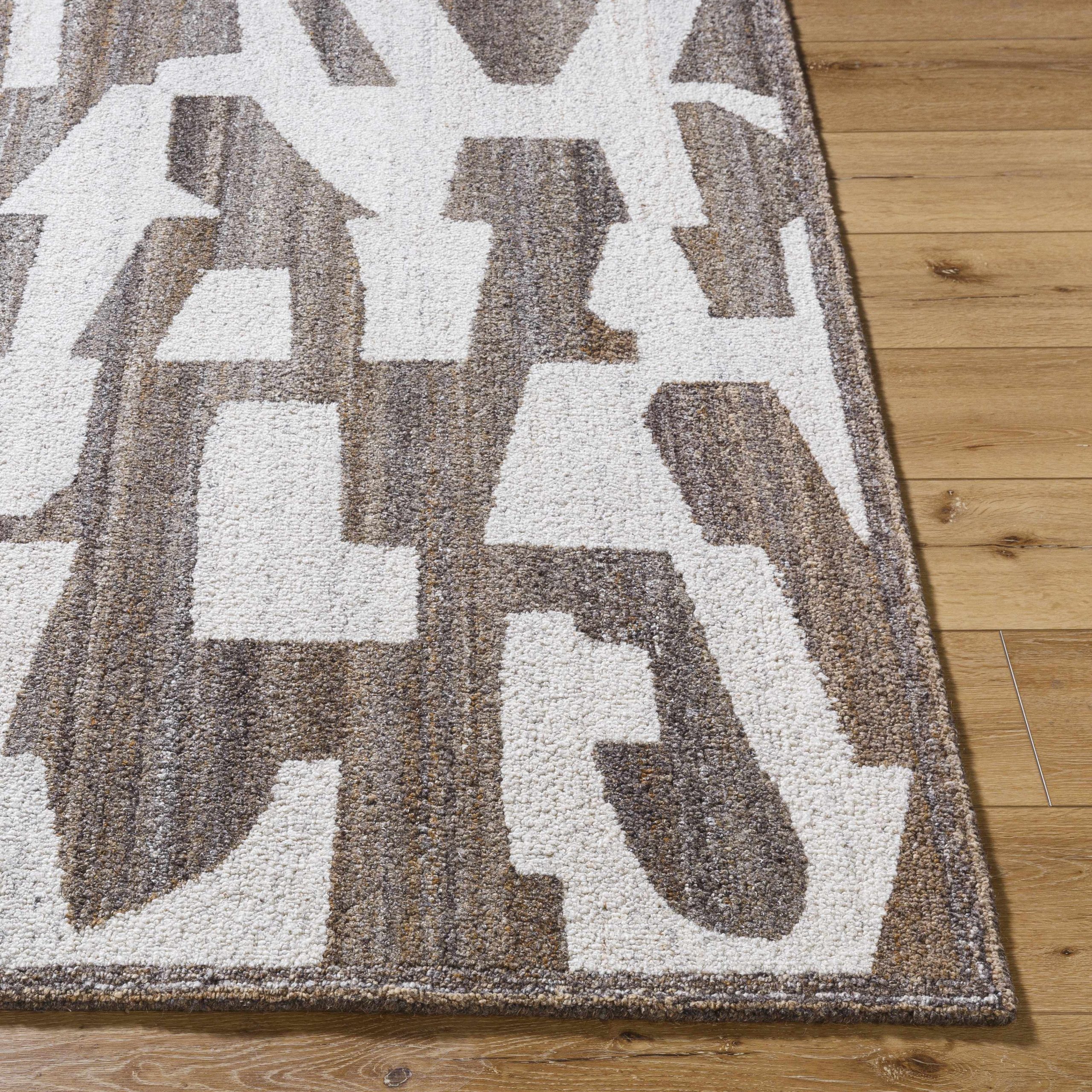 Brendy Taupe Area Rug - Image 3