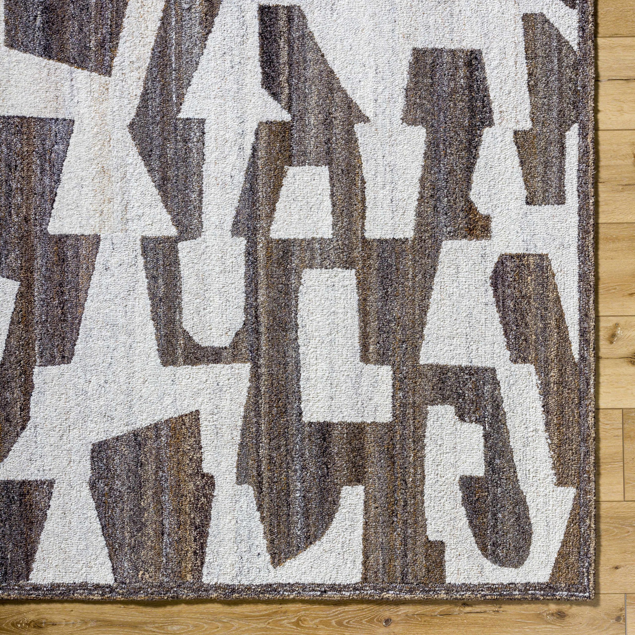 Brendy Taupe Area Rug - Image 7
