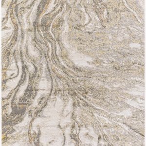 Brandi Beige Marble Area Rug