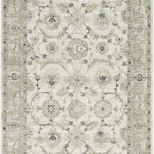 Yume Ivory Persian Machine Woven Polyester Area Rug