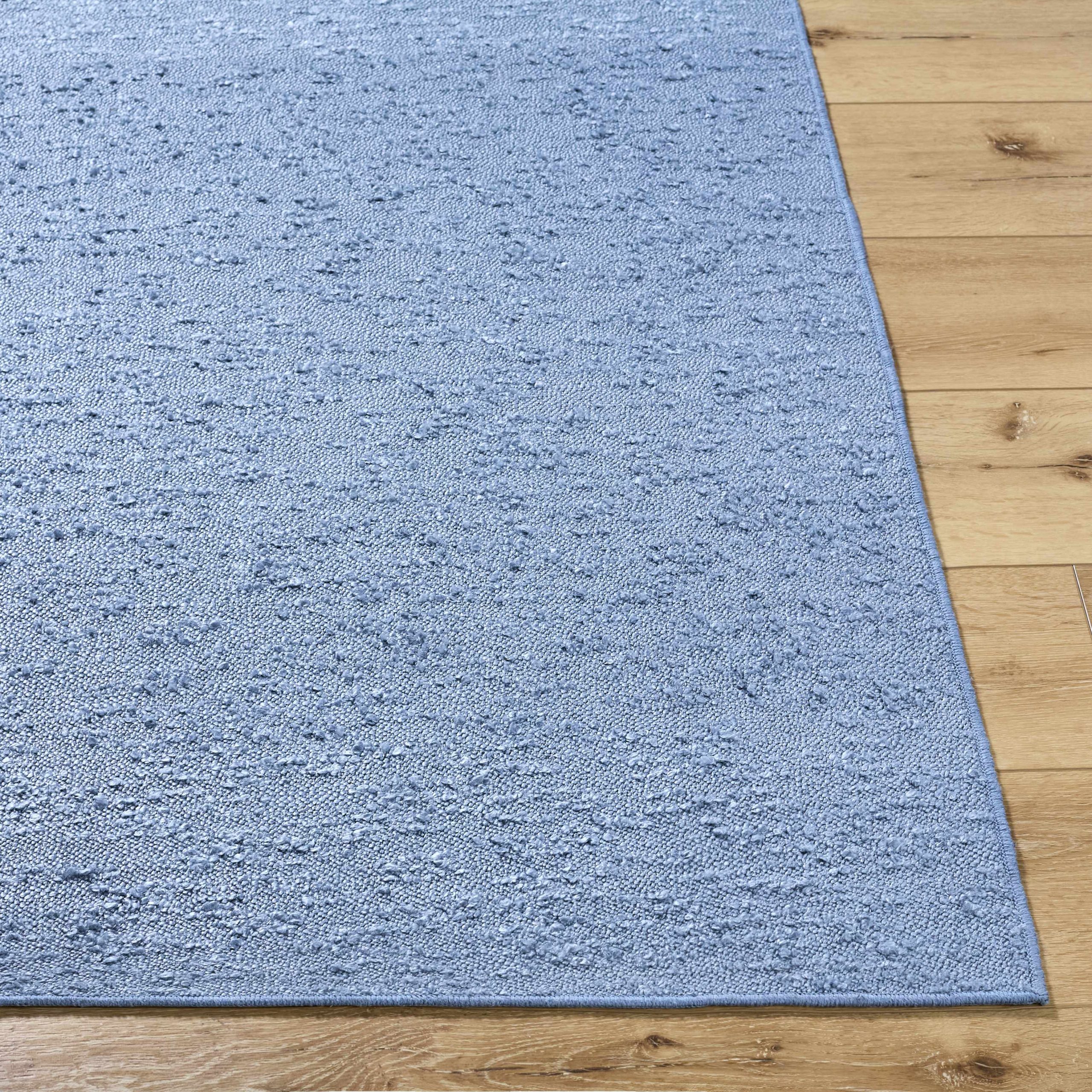 Breena Slate Blue Washable Area Rug - Image 3