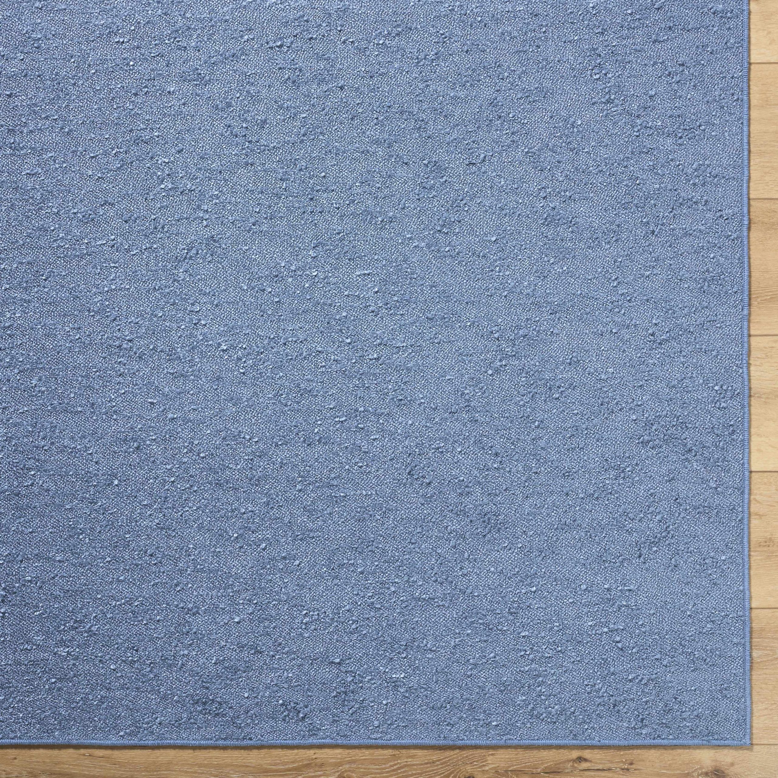 Breena Slate Blue Washable Area Rug - Image 5