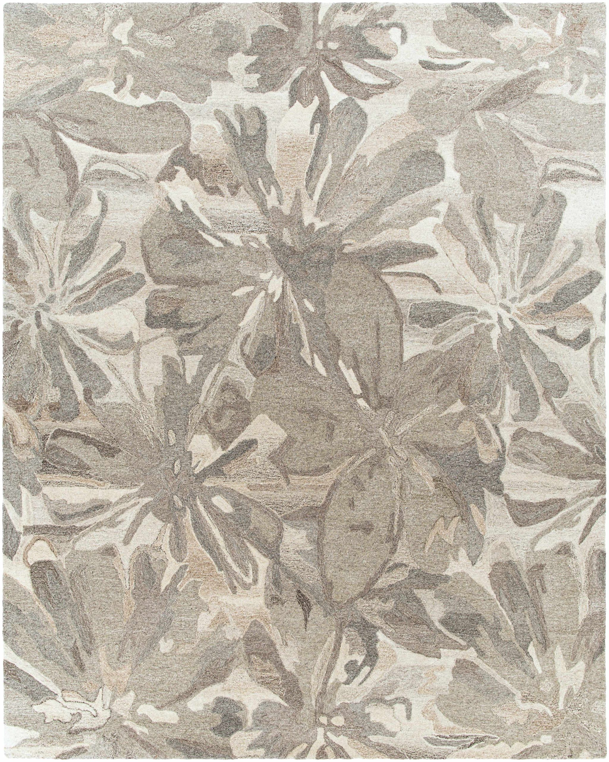 Ilfeld Athena Beige Floral Wool Rug - Image 11