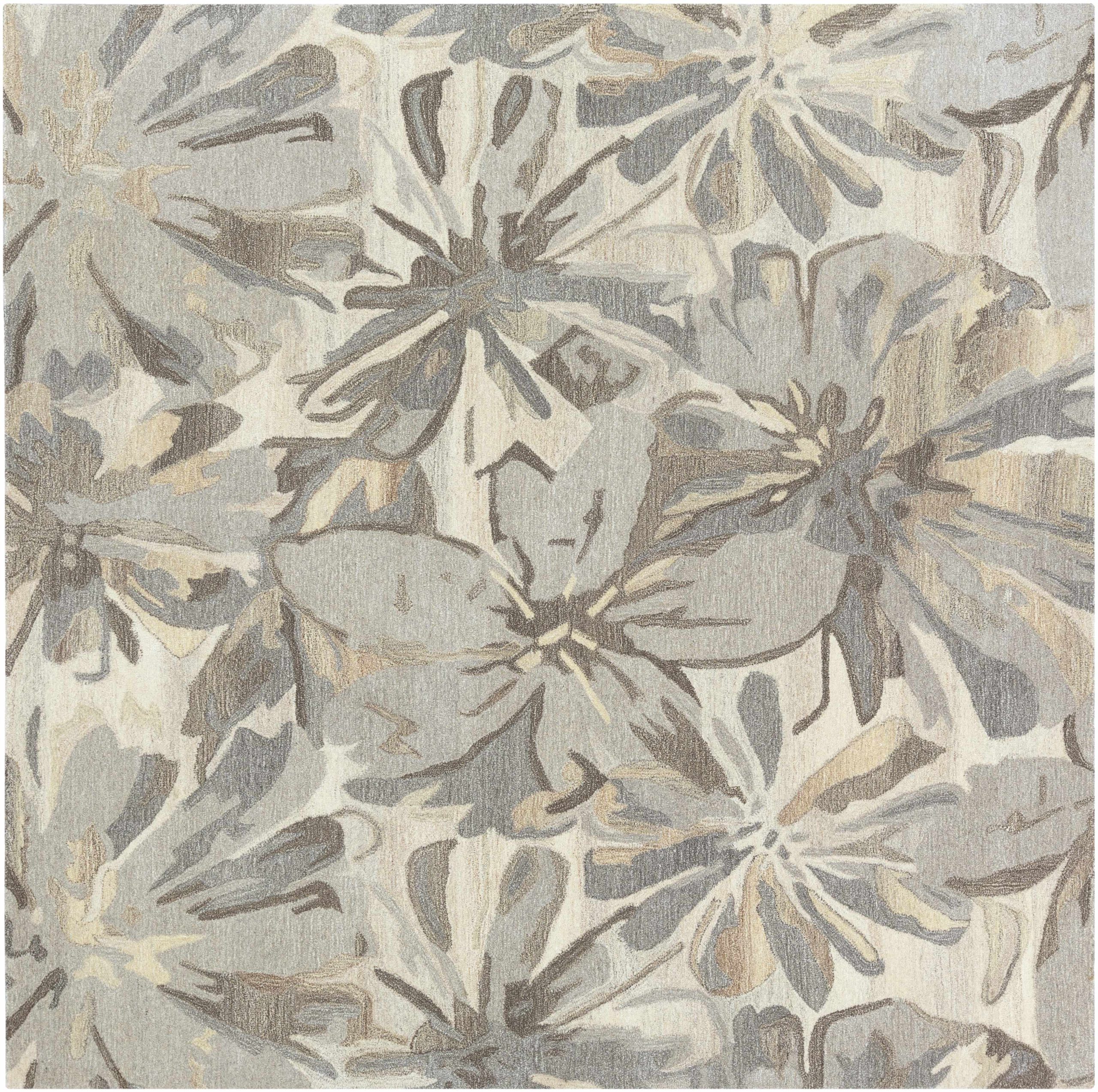 Ilfeld Athena Beige Floral Wool Rug - Image 10