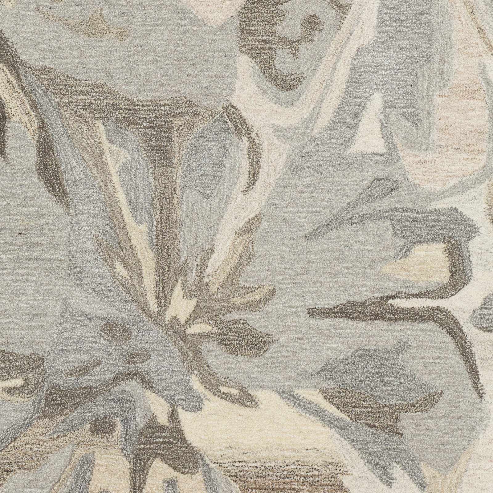 Ilfeld Athena Beige Floral Wool Rug - Image 12