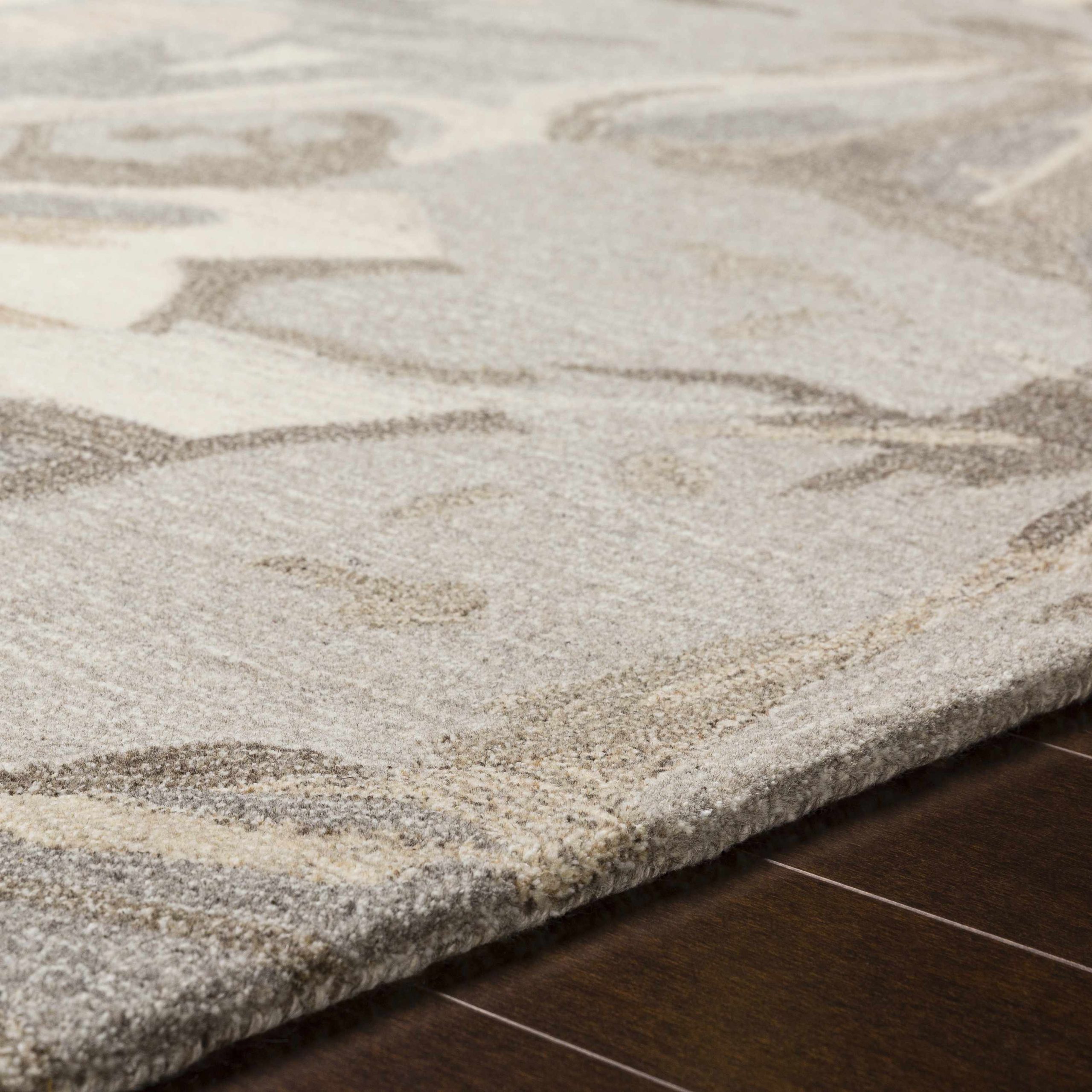 Ilfeld Athena Beige Floral Wool Rug - Image 14