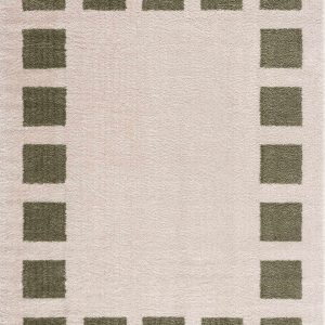 Beynon Green Washable Area Rug