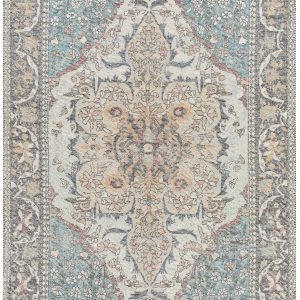 Bohdan Teal Area Rug