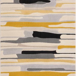 Southfields Mustard Modern Rug