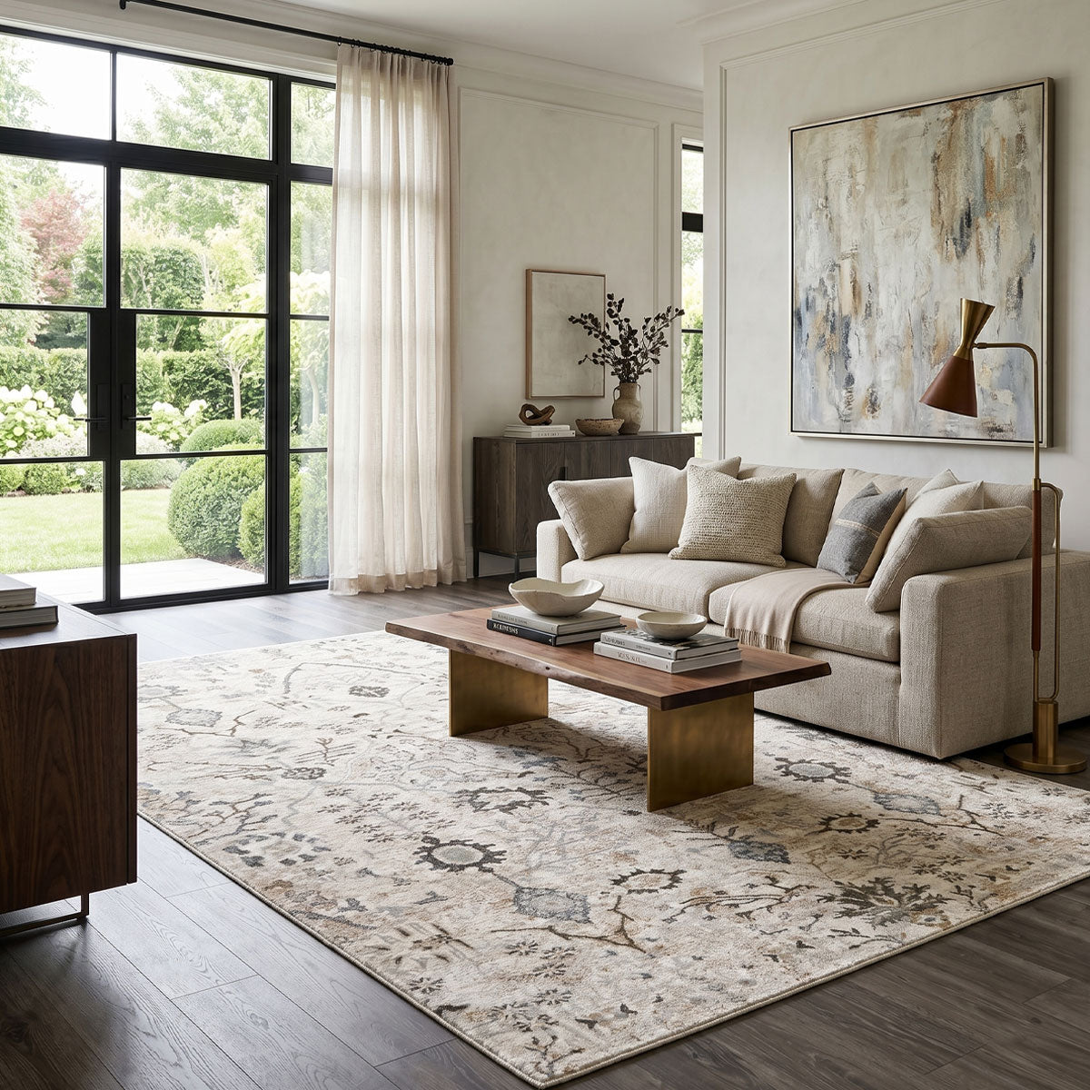 Claydon Thick Luxe Oushak Rug - Image 3