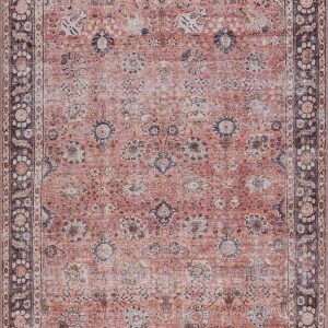 Ganyangan Red Washable Rug