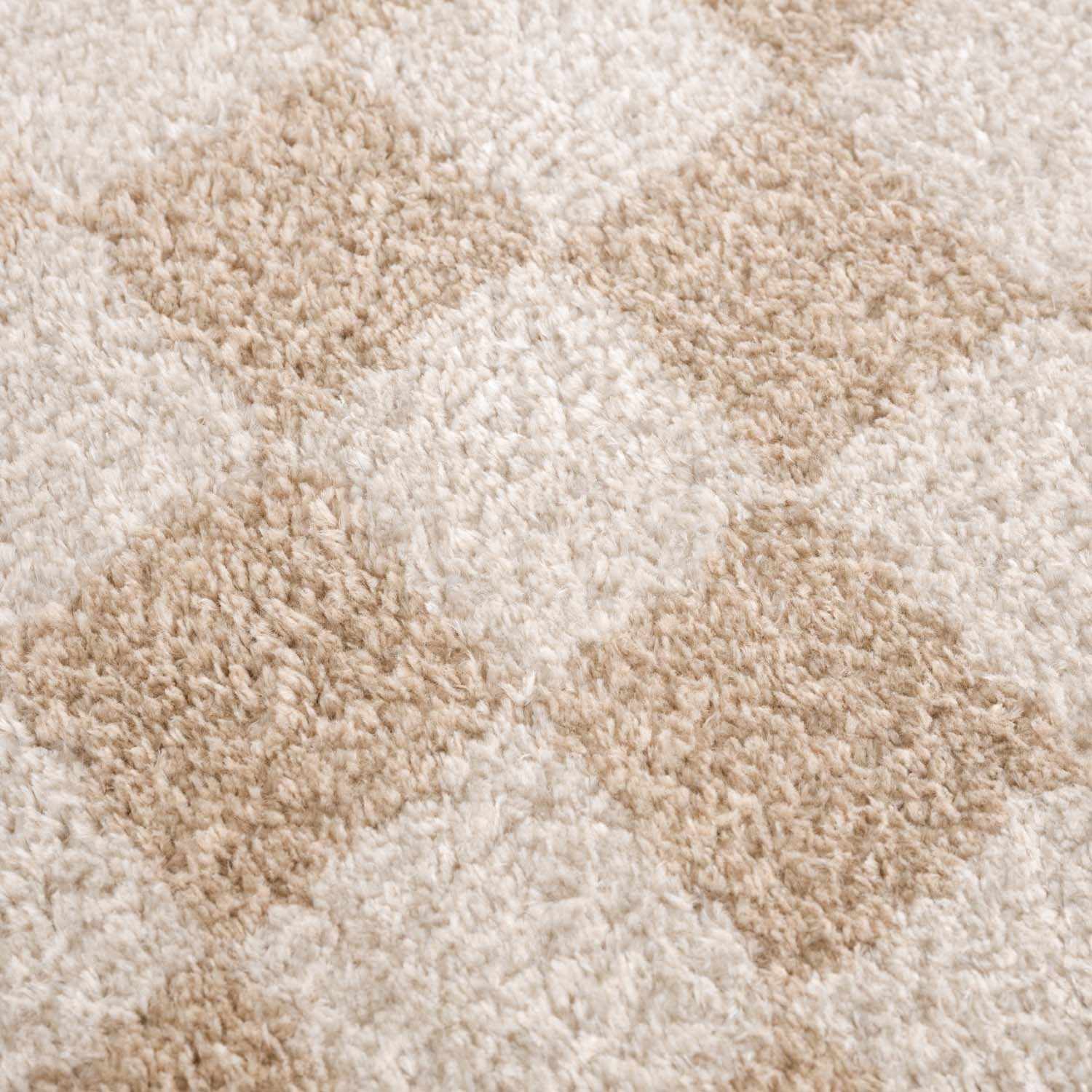 Canika Checkered Cream Washable Area Rug - Image 14