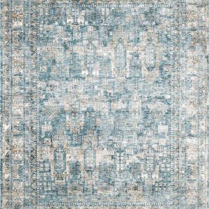 Mirabel Denim Blue Traditional Rug