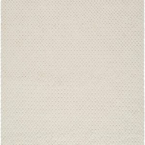 Cqasce Navy Solid Hand Woven Wool Area Rug