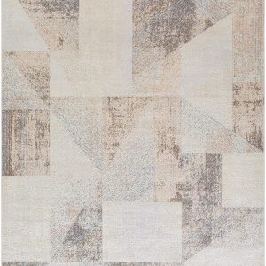 Chachi Washable Geometric Area Rug