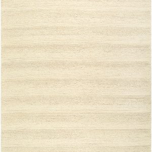 Clarke Beige Textured Wool Rug