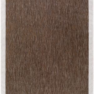Chetan Dark Brown Outdoor Area Rug