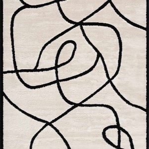 Azana Black & White Area Rug