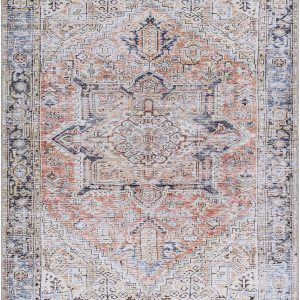 Darling Machine Woven Becki Owens x LIVABLISS BODA-2303 Washable Area Rug