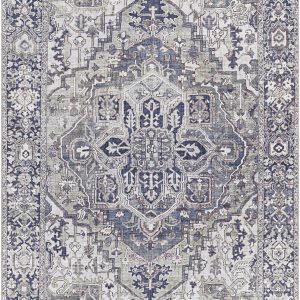 Neyland Iris Gray Area Rug 2359