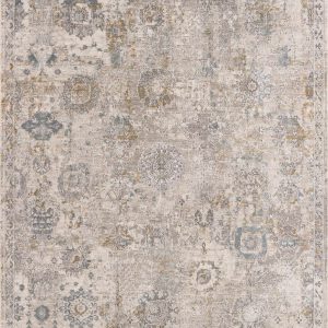 Alroy Textured Rug with Fringes
