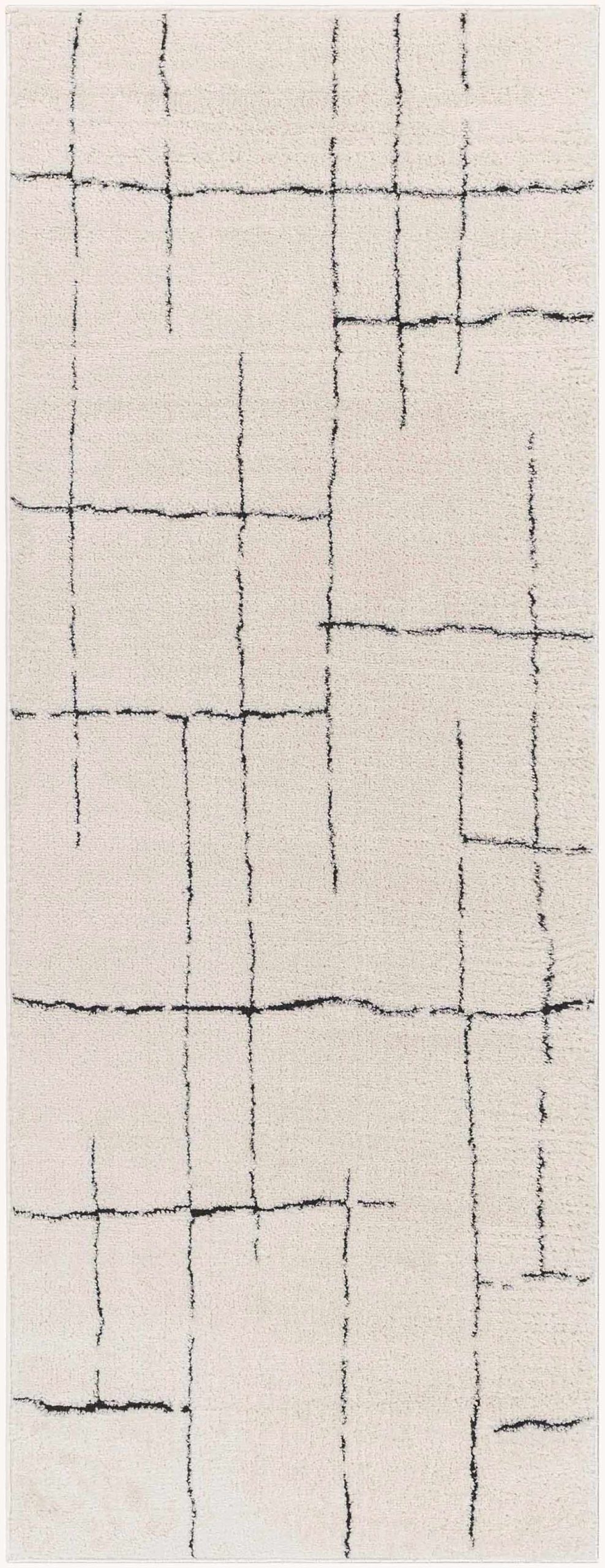 Koume Beige Maze Area Rug - Image 10