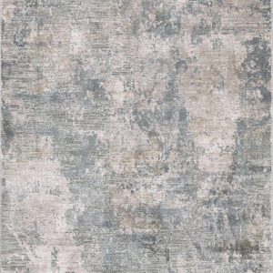 Fallin Gray Thick Luxe Abstract Striped Rug