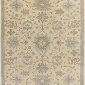 Hazen 1197 Hand Tufted Light Beige Wool Rug