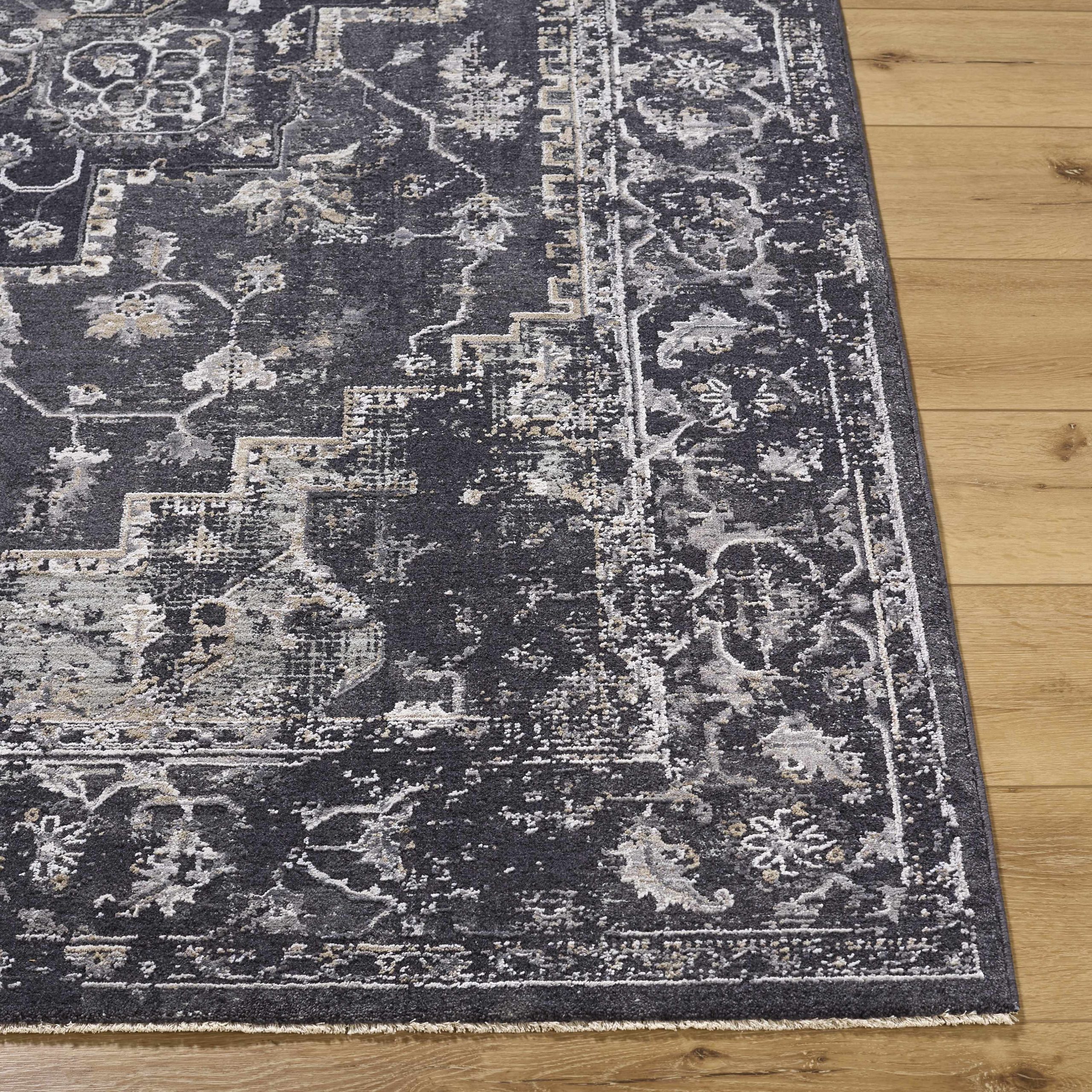 Alissa Black Area Rug - Image 7