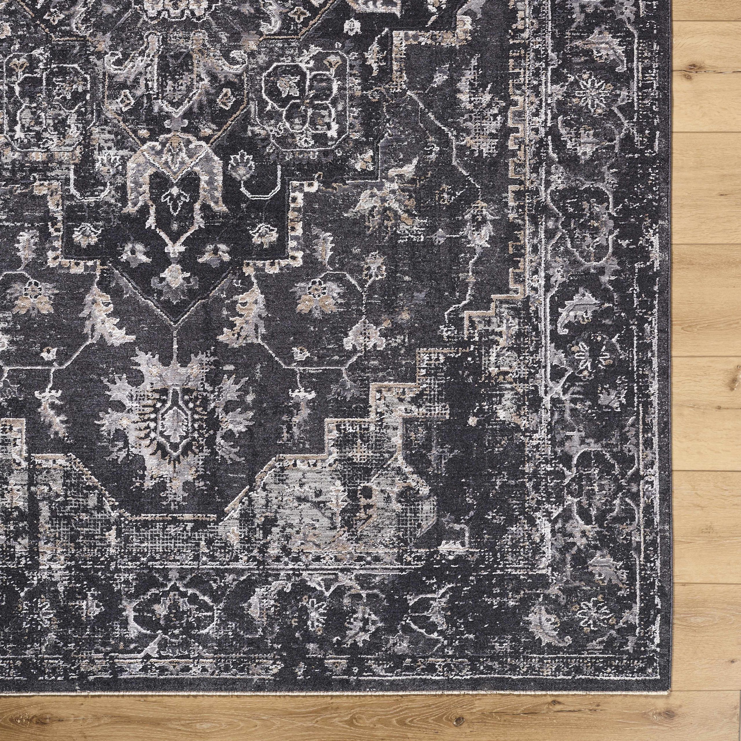 Alissa Black Area Rug - Image 10