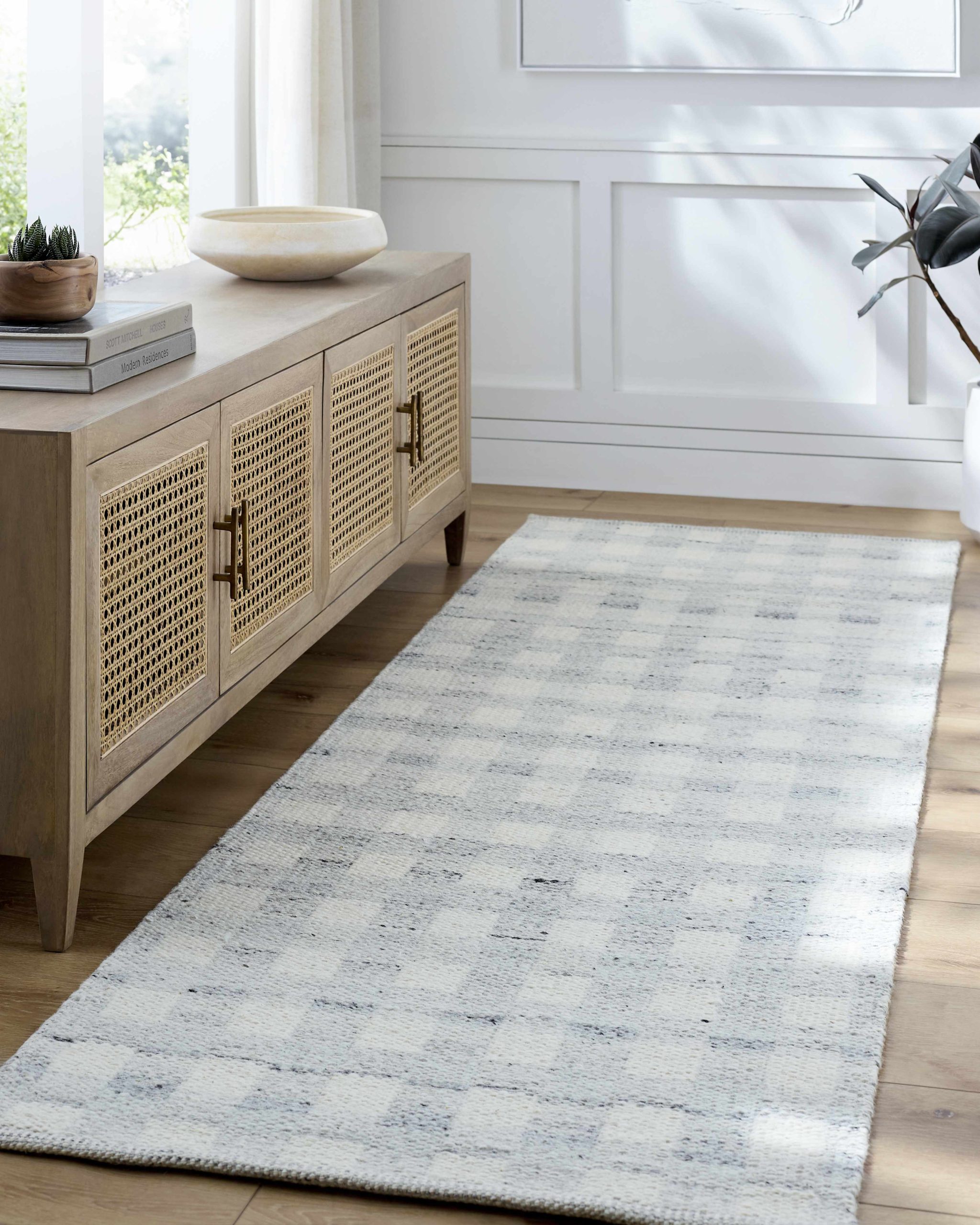 Garth Light Slate Area Rug - Image 3
