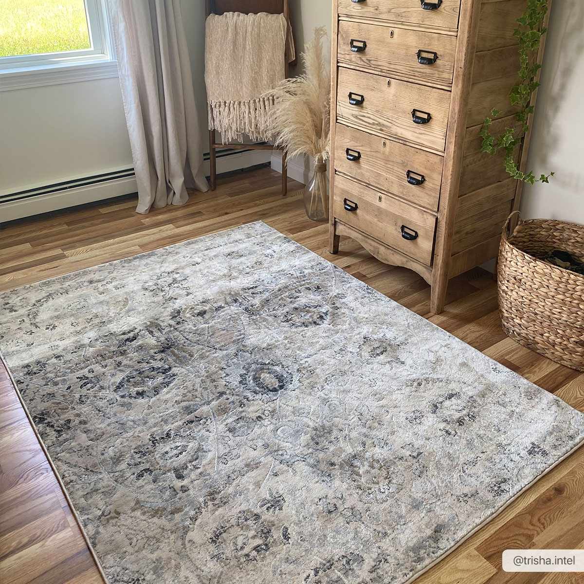 Georgiana Beige Area Rug - Image 4