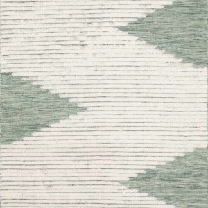 Igcocolo Sage Green High-Low Wool Carpet