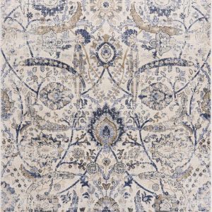 Georgiana Blue & Beige Oushak Rug