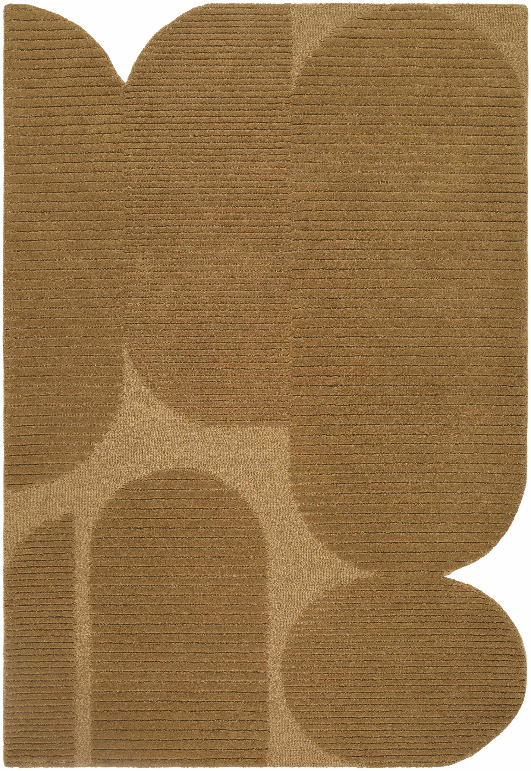 Ponae Abstract Hand Tufted Wool Area Rug