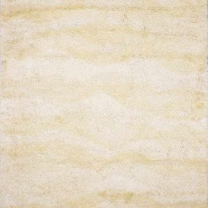 Kettering Solid Cream Wool Shag Rug