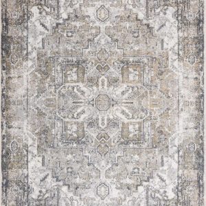 Hera Olive Boutique Washable Rug