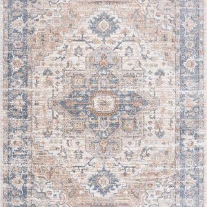 Ezri Cream Washable Area Rug