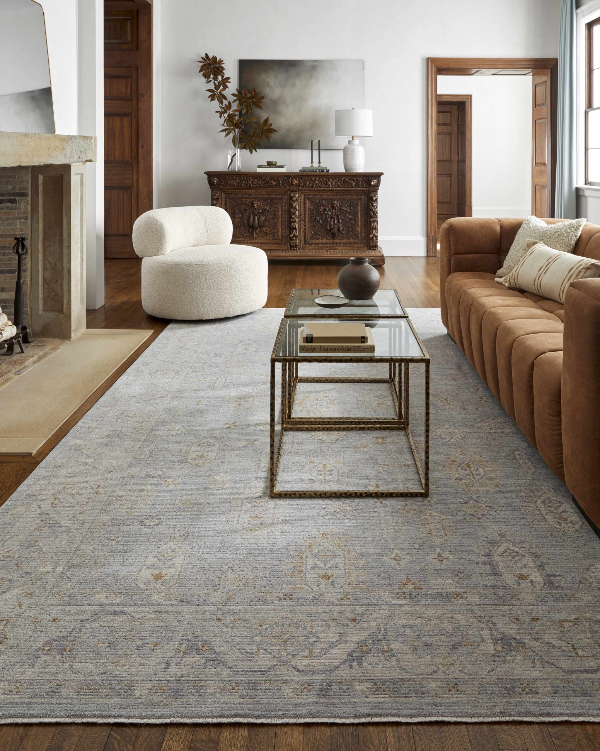 Coby Deep Teal Avant Garde Thick Luxe Area Rug - Image 15