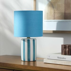 Escamilla Blue Table Lamp