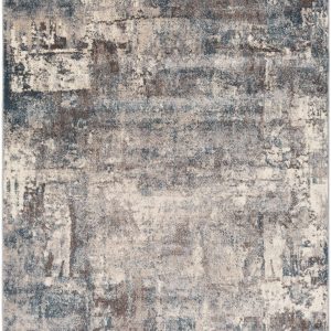 Netherfield Abstract Gray Rug