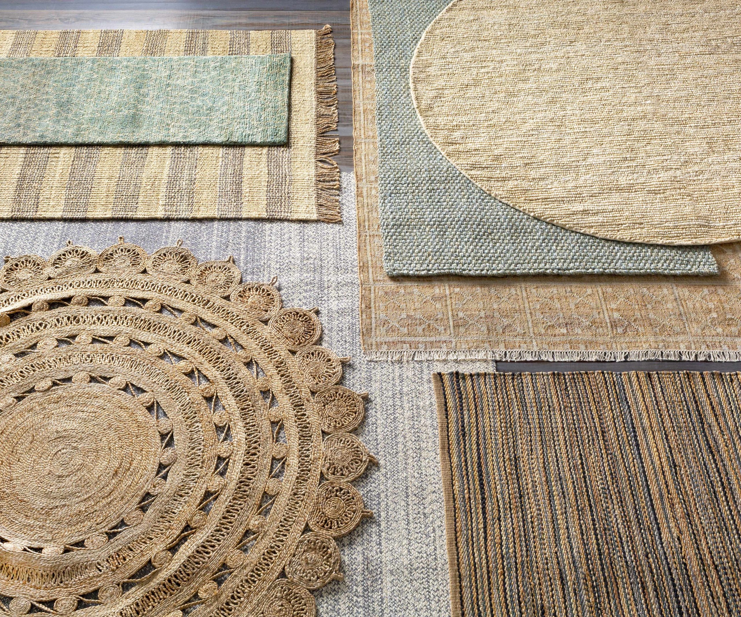 Glover Bleached Braided Jute Carpet - Image 12
