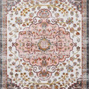 Oark Floral Medallion Area Rug